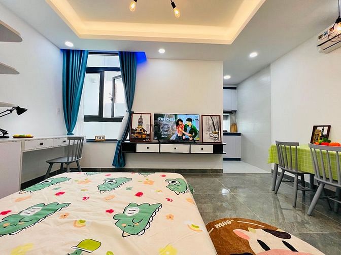 Hình ảnh Siêu phẩm ngay sát Q1 đầy đủ tiện nghi thoáng mát.