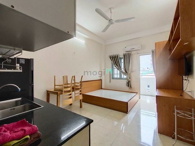 Hình ảnh Studio Full Nội Thất Bancol Thoáng Mát - Hỗ Trợ Cọc