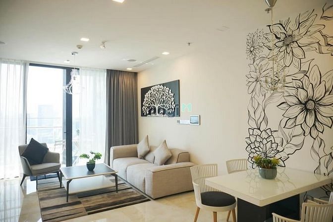 Hình ảnh Vinhomes bason , cho thuê 2PN view Bitexco, nội thất đẹp