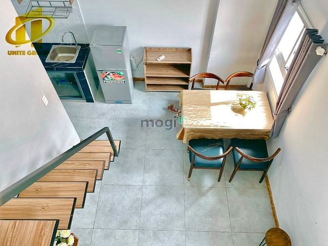 Hình ảnh Duplex gác cao 2 giường ngủ cho 3-4ng ở thoải mái Q7