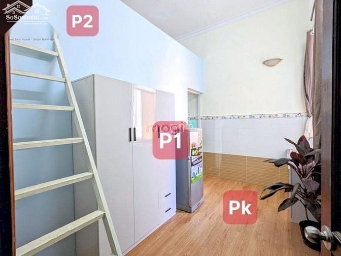 Hình ảnh CHO THUÊ PHÒNG CO GÁC + 1PN FULL NỘI THẤT có máy giặt riêng tại BThạnh
