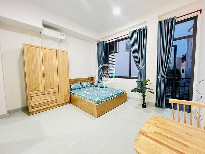 Hình ảnh studio bancol 30m2 đường Bạch Đằng đối diện chợ Bà Chiểu
