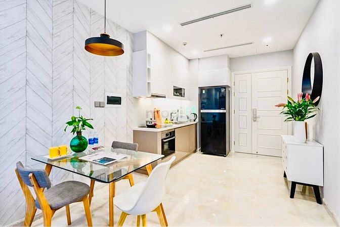 Hình ảnh VINHOMES BASON, Trang Chủ MB66.COM / Đăng Ký Tặng 66K cao cấp Q1- 1 PHÒNG NGỦ full nội thất