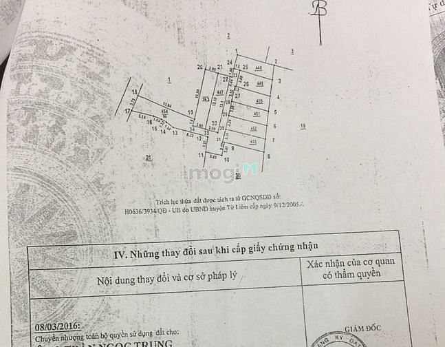 Hình ảnh BÁN ĐẤT Lê Quang Đạo 39m2, ĐẤT, ngõ rộng, gần phố, GIÁ CHÀO 3.4 TỶ.