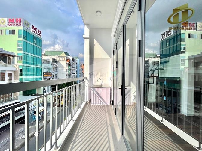 Hình ảnh Mb6623 nạp rút nhanh chóng mới xây-duplex ban công gác cao 1m8 máy giặt riêng Q7