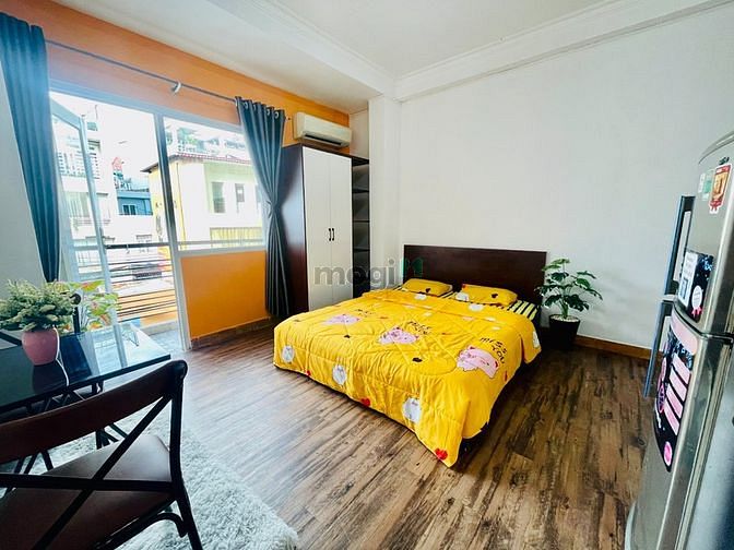 Hình ảnh Cho thuê Căn Hộ Full Nội Thất Có ban Công Thoáng Mát Hoàng Văn Thụ