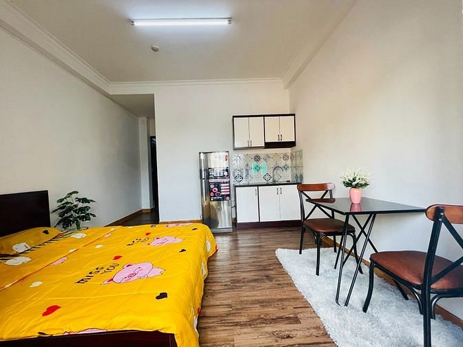 Hình ảnh Cho thuê Căn Hộ Full Nội Thất Có ban Công Thoáng Mát Hoàng Văn Thụ