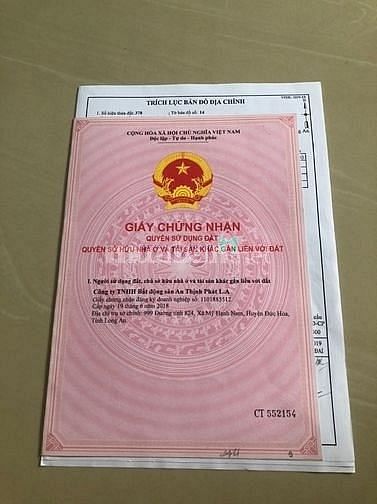 Hình ảnh Bán đất Lago MT đường 830 bến lức Long An