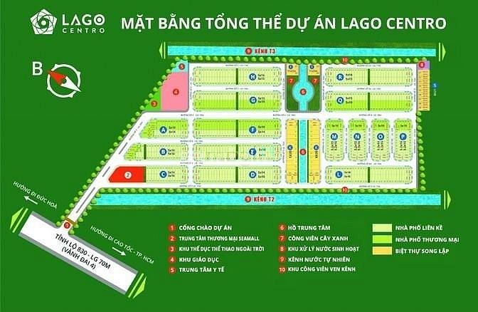 Hình ảnh Bán đất Lago MT đường 830 bến lức Long An