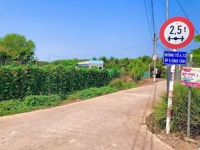 Hình ảnh Đất Sào SHR Tại Vĩnh Tân Trồng Cây Ăn Trái