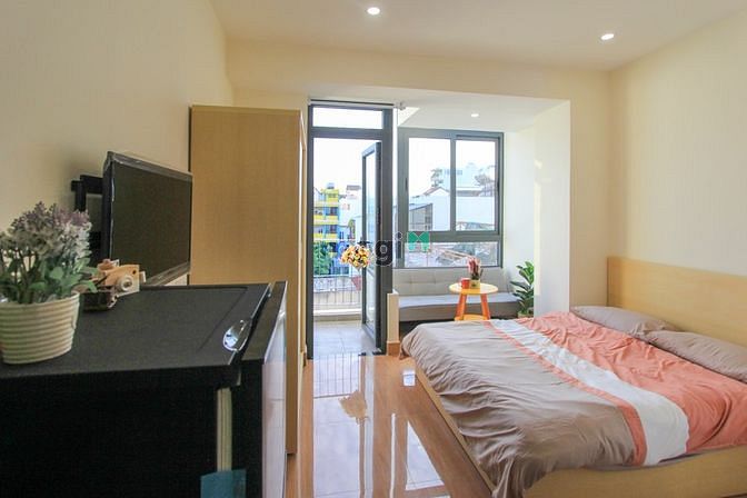 Hình ảnh Cho thuê CHDV studio ban công, thoáng, full nội thất, giá rẻ gần Lotte