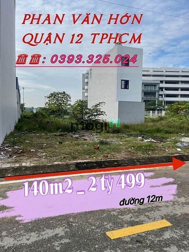 Hình ảnh Bán Đất Quận 12 TP HCM giá rẻ,