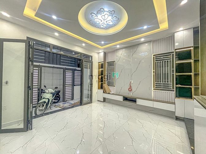 Hình ảnh Bn bán nhà đường tô hiệu nhà 60m 4 tầng 2 mặt ngõ sân cổng riêng