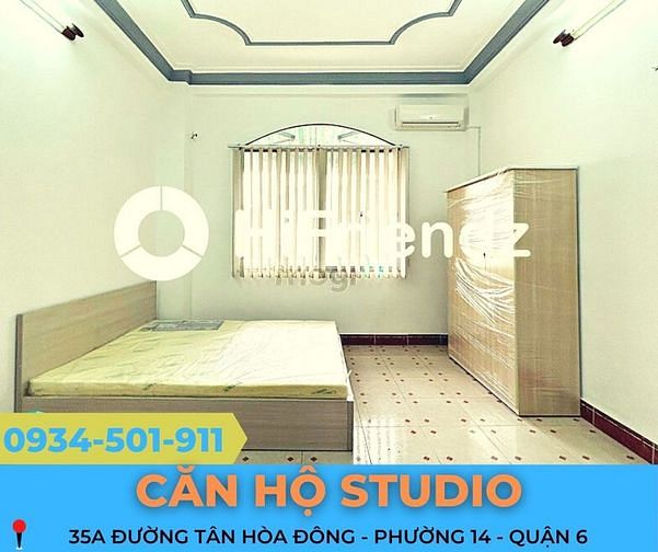Hình ảnh Cho Thuê CĂN HỘ STUDIO Mới, 35m2, Full Nội Thất số 35A Tân Hoà Đông, Q