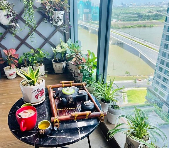 Hình ảnh Cho Thuê - Sunwah Pearl - Căn 2PN+1 View Sông, Nội Thất Cao Cấp