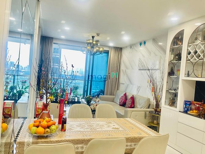 Hình ảnh Cho Thuê - Sunwah Pearl - Căn 2PN+1 View Sông, Nội Thất Cao Cấp