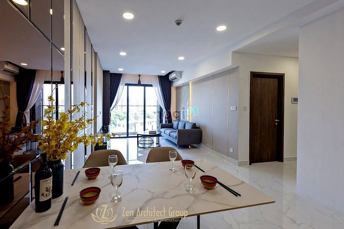 Hình ảnh Diamond Brilliant Tân Phú , cho thuê 2pn+ 112m2 , full nội thất CƠ BẢN