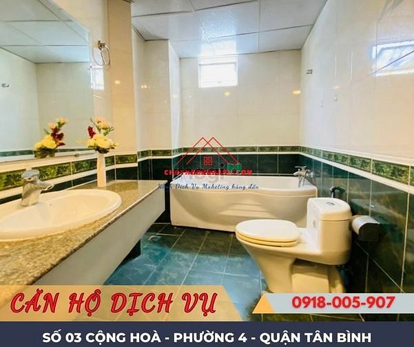 Hình ảnh Cho Thuê CHDV 30m2, Full Nội Thất cao cấp số 03 Cộng Hoà, Tân Bình