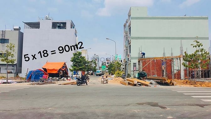 Hình ảnh Bán gấp lô góc 2 mặt tiền trong kdc ở Bình Dương giáp QL 13