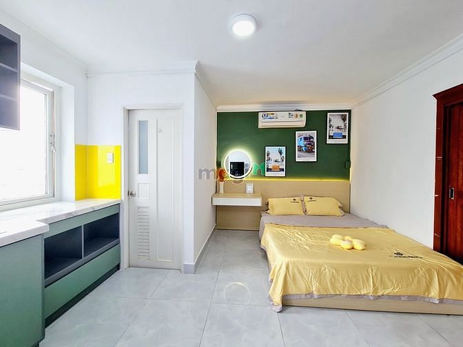 Hình ảnh 🌳🏠Mb6623 nạp rút nhanh chóng mini ban công studio siêu thoáng - thang máy full nt