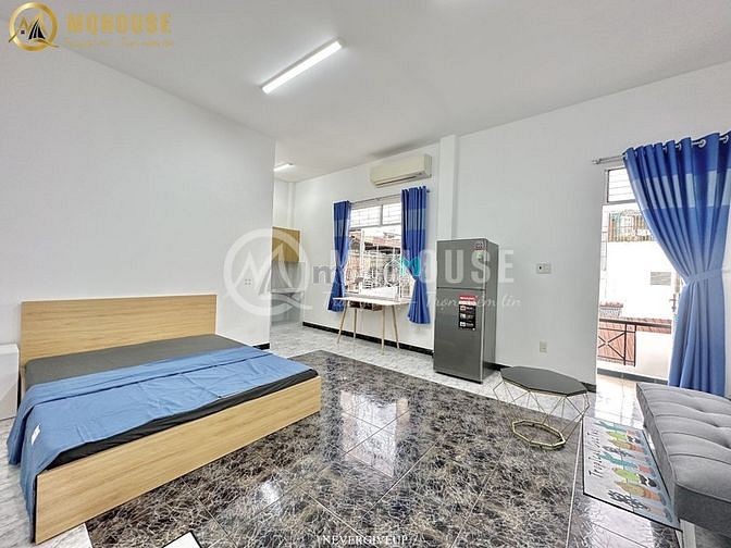 Hình ảnh 🌳🏠 Căn Hộ Ngay Ngã 4 Hang Xanh dạng ban công Studio full nội thất