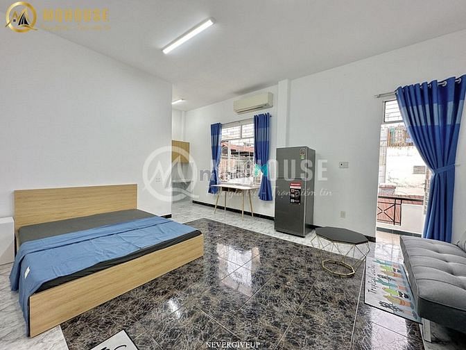 Hình ảnh 🌳🏠 Căn Hộ Ngay Ngã 4 Hang Xanh dạng ban công Studio full nội thất
