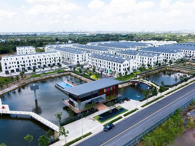 Hình ảnh Nhà phố và Biệt thự khu Compoud Sim City đường Lò Lu - Q9. Giá 5,3 tỷ