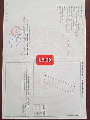 Hình ảnh Lô đất ngay thị trấn và KCN Gia Bình 1, xe 7 chỗ vào đất