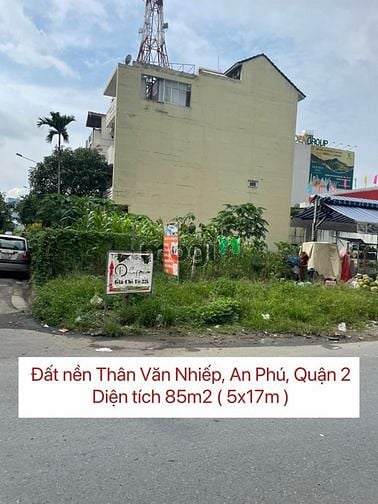 Hình ảnh Sang lô đất 85m2 Thân Văn Nhiếp, An Phú, Quận 2, giá 4tỷ290, sổ riêng