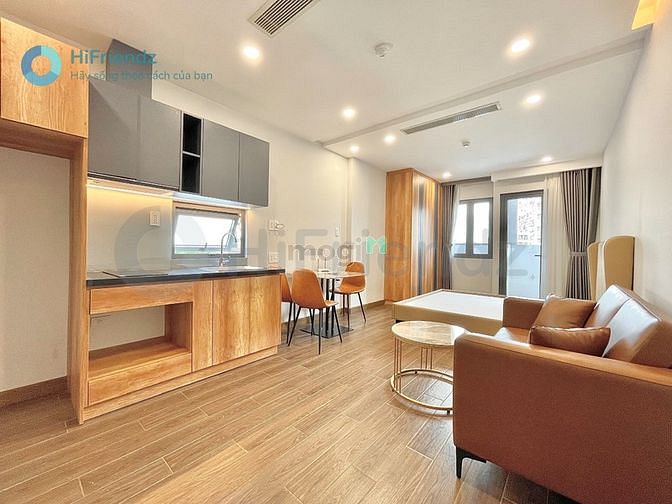 Hình ảnh Chung cư mini Studio Full Nội Thất Cao Cấp Bancon - Sát Quận 1
