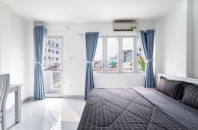 Hình ảnh Dạng 1 PHÒNG NGỦ - FULL Nội Thất Ban Công Thoáng - Khu Tên Lửa