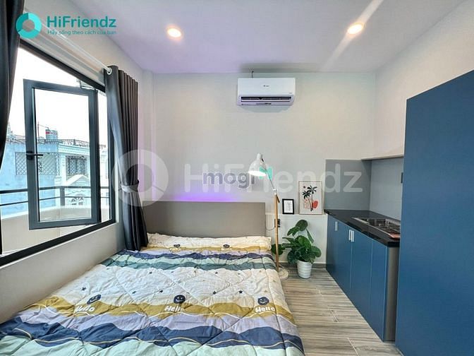 Hình ảnh Cho thuê phòng Studio Full nội thất gần ngã tư Bốn Xã