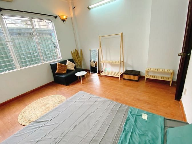 Hình ảnh ⚜️Studio Sàn Gỗ Tách Bếp Full Nội Thất Tại Khu Sân Bay Tân Bình