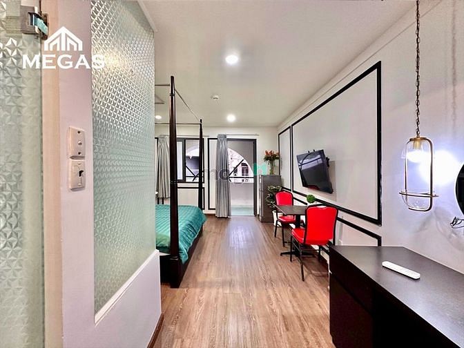 Hình ảnh Cho Thuê Căn Hộ Quận 1 Phong Cách Châu Âu Bancol Thoáng Mát