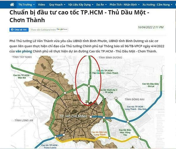 Hình ảnh Bán Đất mặt tiền DT741 - Cao tốc HCM - TDM - Chơn