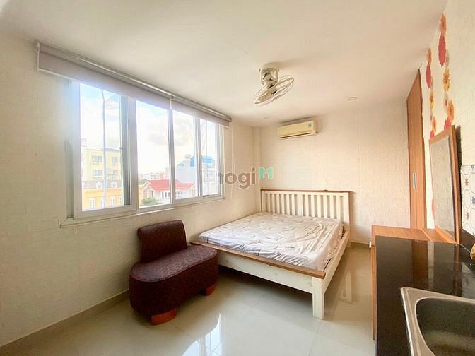 Hình ảnh 🌹STUIDO 35m2 Full Nội Thất Quận 7_ Cửa Sổ Siêu Thoáng_ngay chợ Tân Mỹ