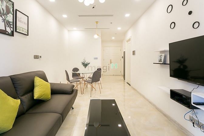 Hình ảnh Cho thuê CH Vinhomes Ba son 1PN lầu cao Tòa Aqua 1