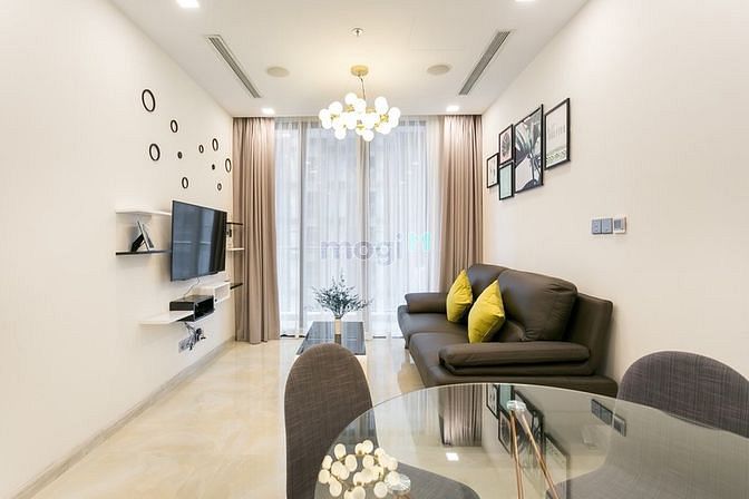 Hình ảnh Cho thuê CH Vinhomes Ba son 1PN lầu cao Tòa Aqua 1