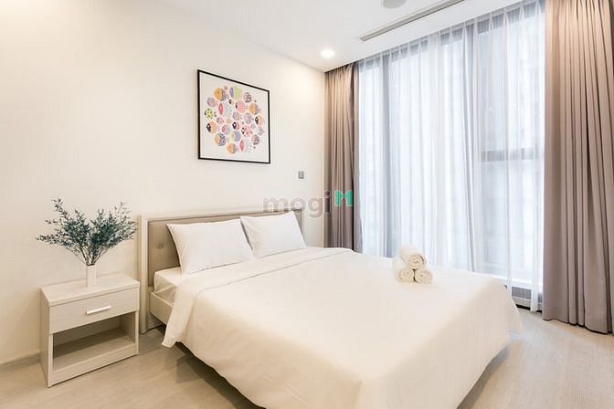 Hình ảnh Cho thuê CH Vinhomes Ba son 1PN lầu cao Tòa Aqua 1