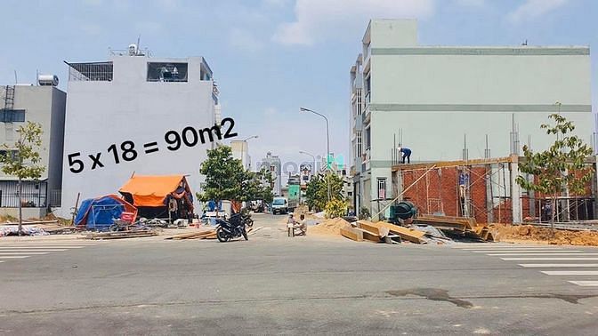 Hình ảnh Bán gấp lô đất thổ cư 2 mặt tiền giá 1 tỷ 036 triệu ở Bình Dương.