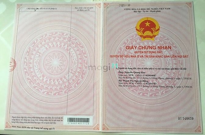 Hình ảnh Bán đất View Sông MT Đường Số 52, Quận 2: 10x10m; GPXD Hầm 4 Tầng