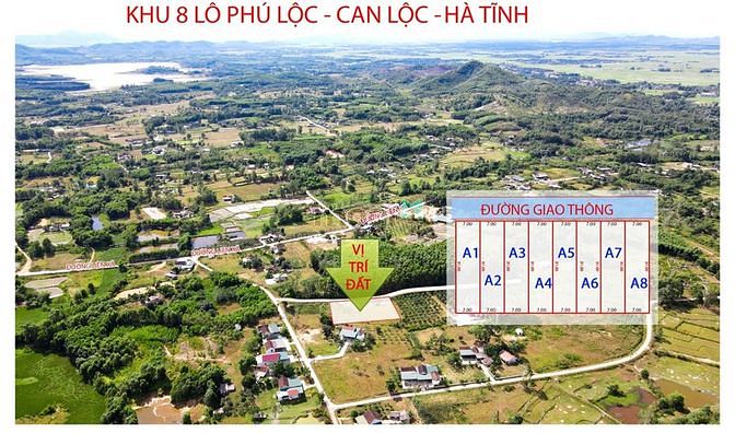 Hình ảnh bán đất can lộc vị trí đẹp giá rẻ