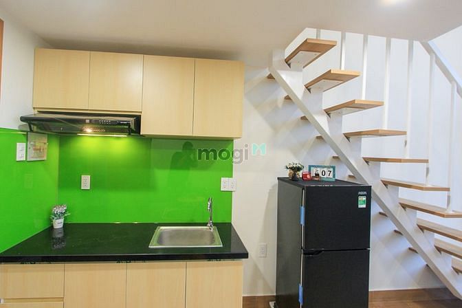 Hình ảnh Cho Thuê Căn Hộ Gác Lửng+Balcone Full nội thất Q7 (Hình Thật-Giá Thật)