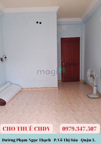 Hình ảnh CHO THUÊ CHDV 30m2 có Ban Công, Phạm ngọc Thach, P.Võ Thị Sáu, Quận 3