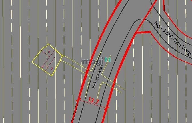 Hình ảnh Cực hiếm! Đất phố Dịch Vọng 110m² sổ vuông, giá 15 tỷ.