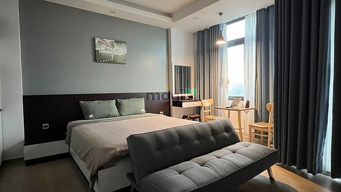 Hình ảnh 1 Phòng ngủ - Studio full nội thất - Ban công - Bao phí gần cầu Sài Gò
