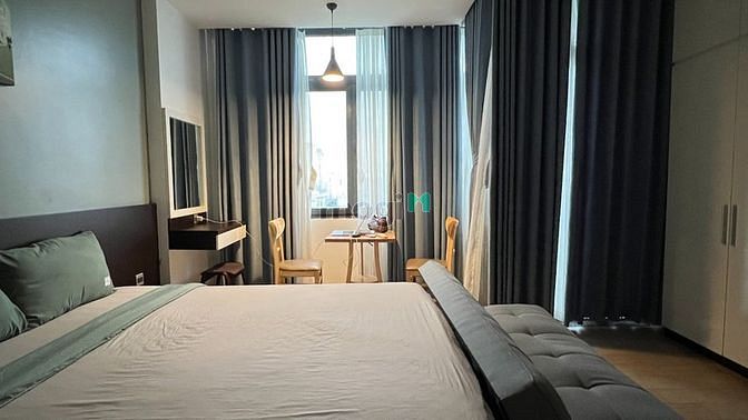 Hình ảnh 1 Phòng ngủ - Studio full nội thất - Ban công - Bao phí gần cầu Sài Gò