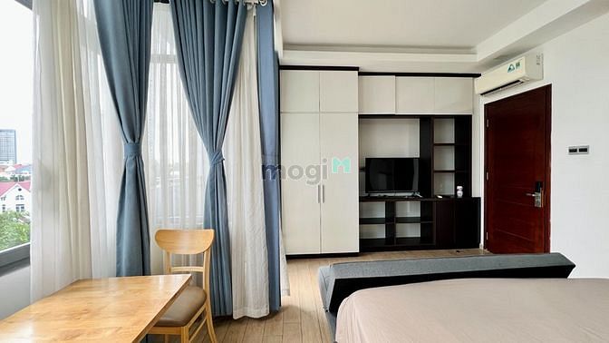 Hình ảnh 1 Phòng ngủ - Studio full nội thất - Ban công - Bao phí gần cầu Sài Gò