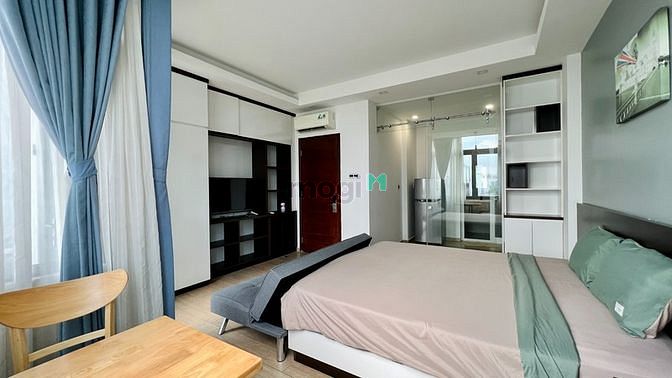 Hình ảnh 1 Phòng ngủ - Studio full nội thất - Ban công - Bao phí gần cầu Sài Gò