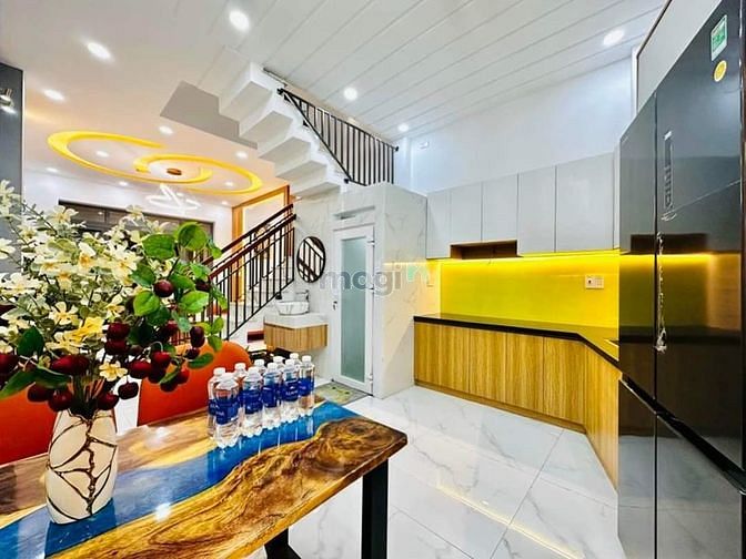 Hình ảnh Phạm Văn Chiêu _P14_GV  ✅DT: 4m (nở hậu) x 11m  ( sổ cn  & xây dựng đủ